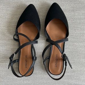 Black flats